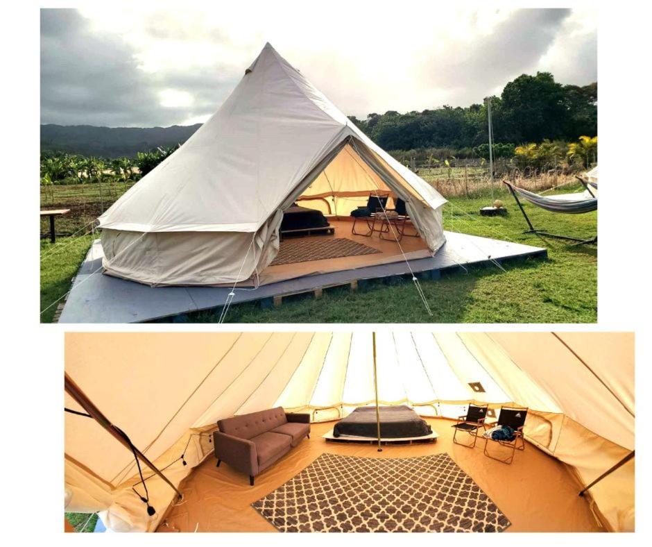 Maleka Farm: Tent Glamping North Shore Oahu Laie Eksteriør bilde