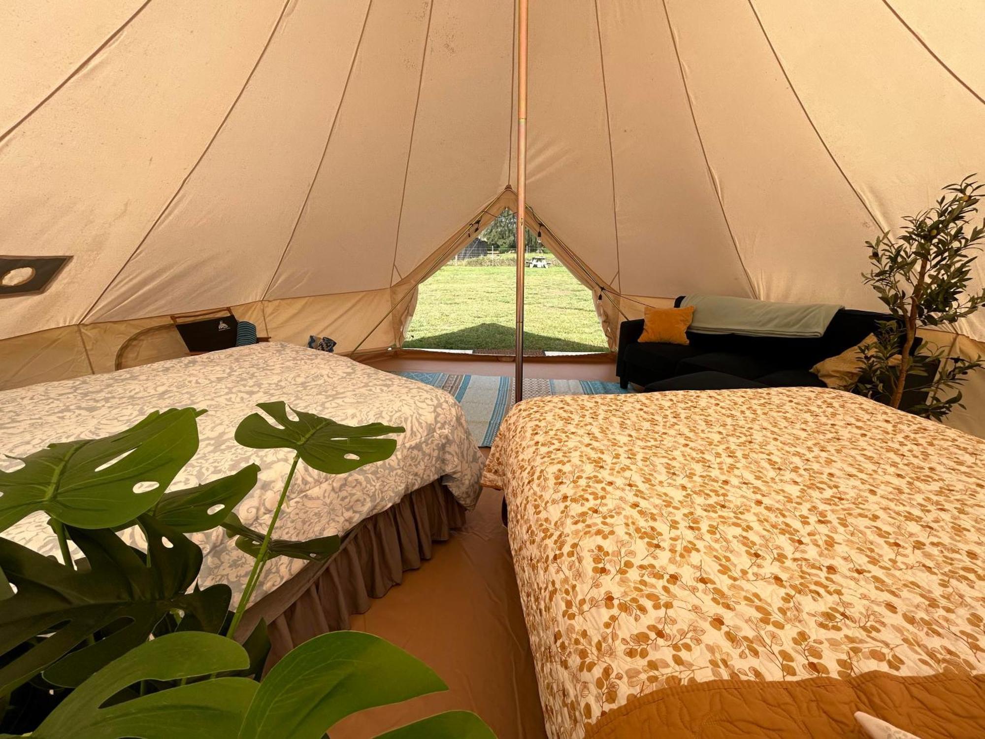 Maleka Farm: Tent Glamping North Shore Oahu Laie Eksteriør bilde