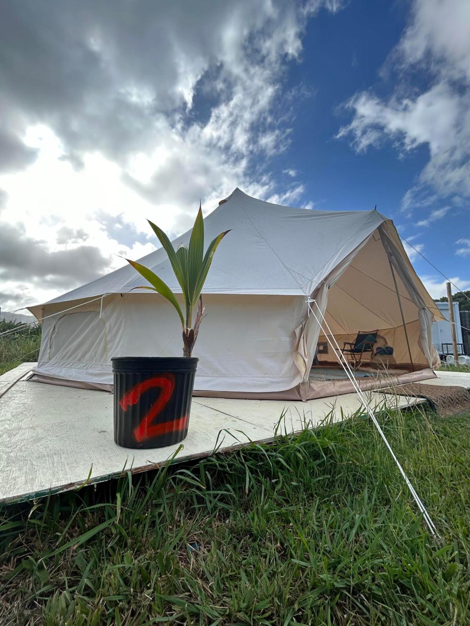 Maleka Farm: Tent Glamping North Shore Oahu Laie Eksteriør bilde