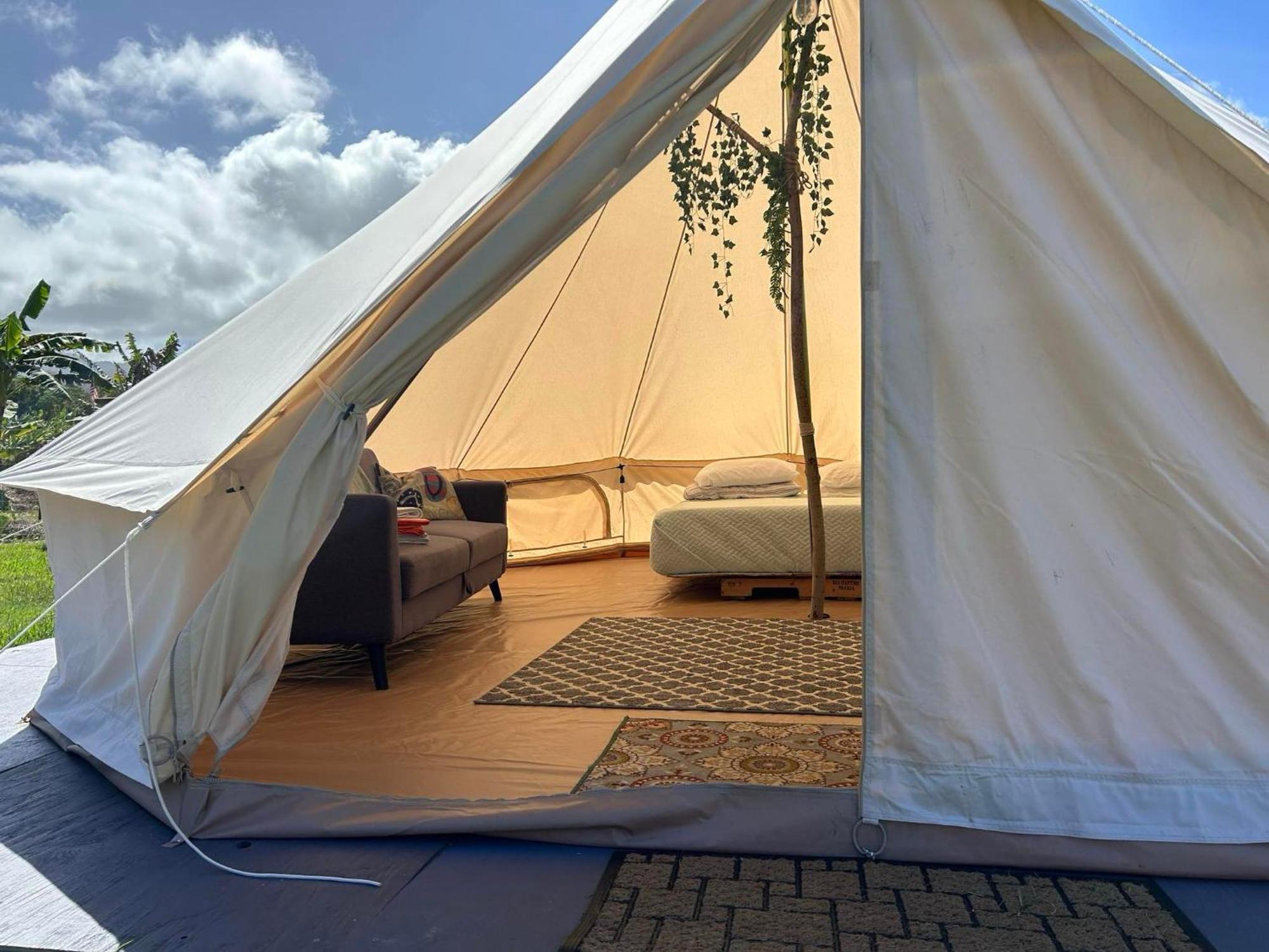 Maleka Farm: Tent Glamping North Shore Oahu Laie Eksteriør bilde